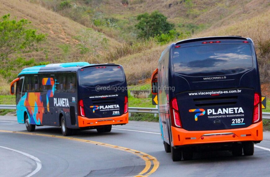 ES: Planeta Transportes recebe mais unidades do Roma R4 da Mascarello