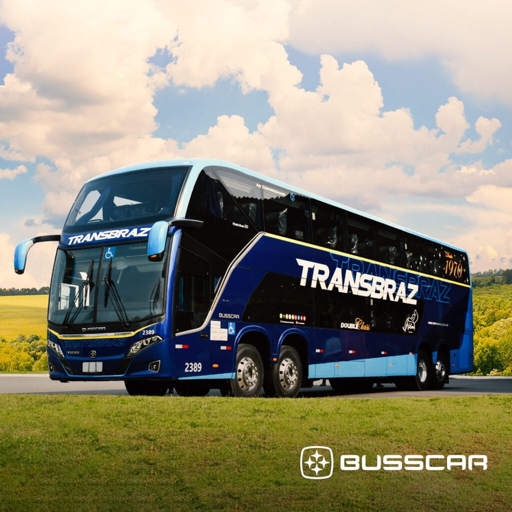 PE: TransBraz renova frota com Vissta Buss DD, da Busscar 2 TransBraz carro Busscar