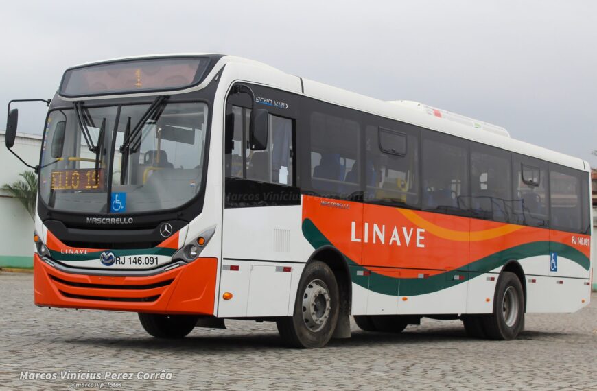 RJ: Mascarello Gran Via Midi é a novidade na frota da Linave
