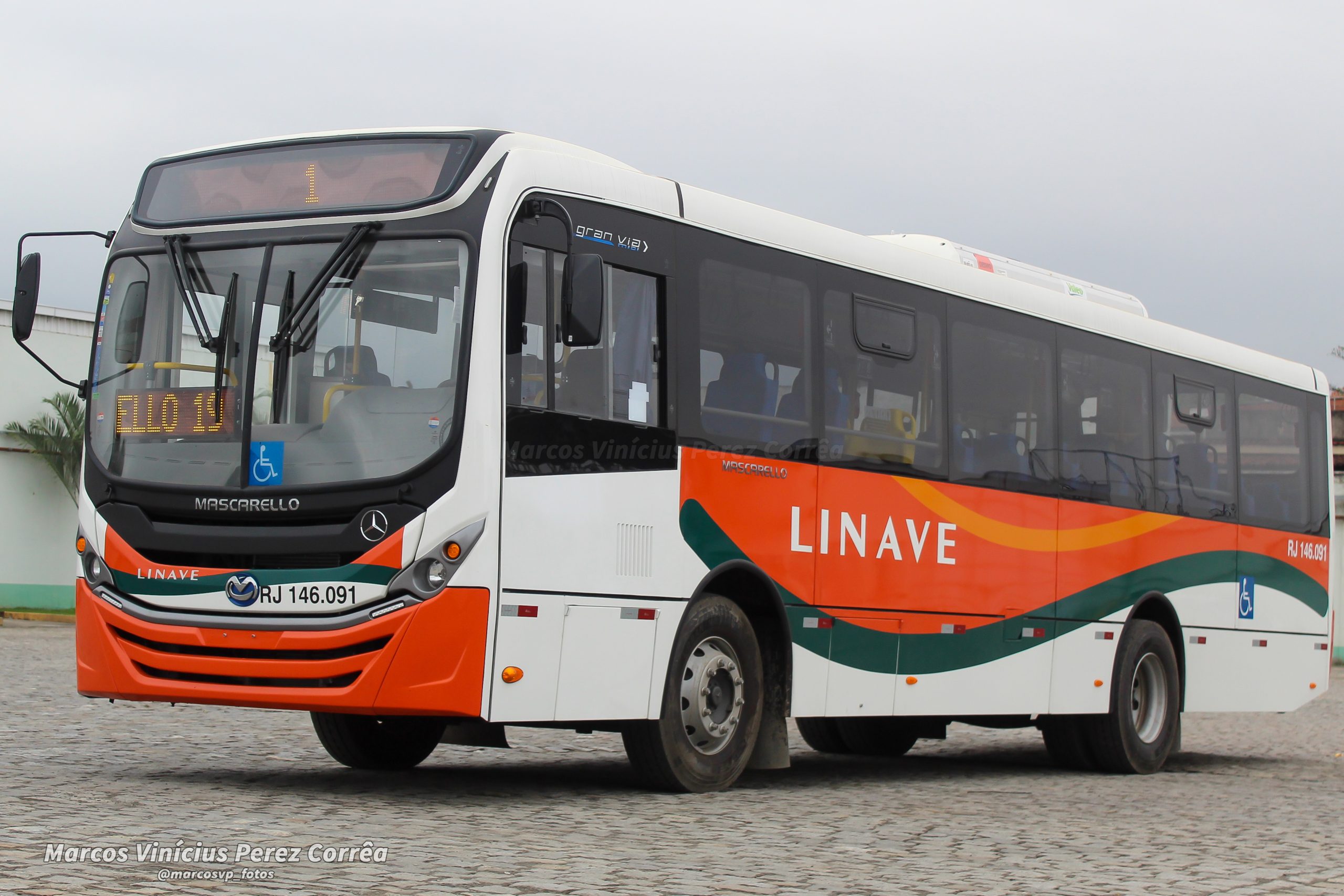 RJ: Mascarello Gran Via Midi é a novidade na frota da Linave