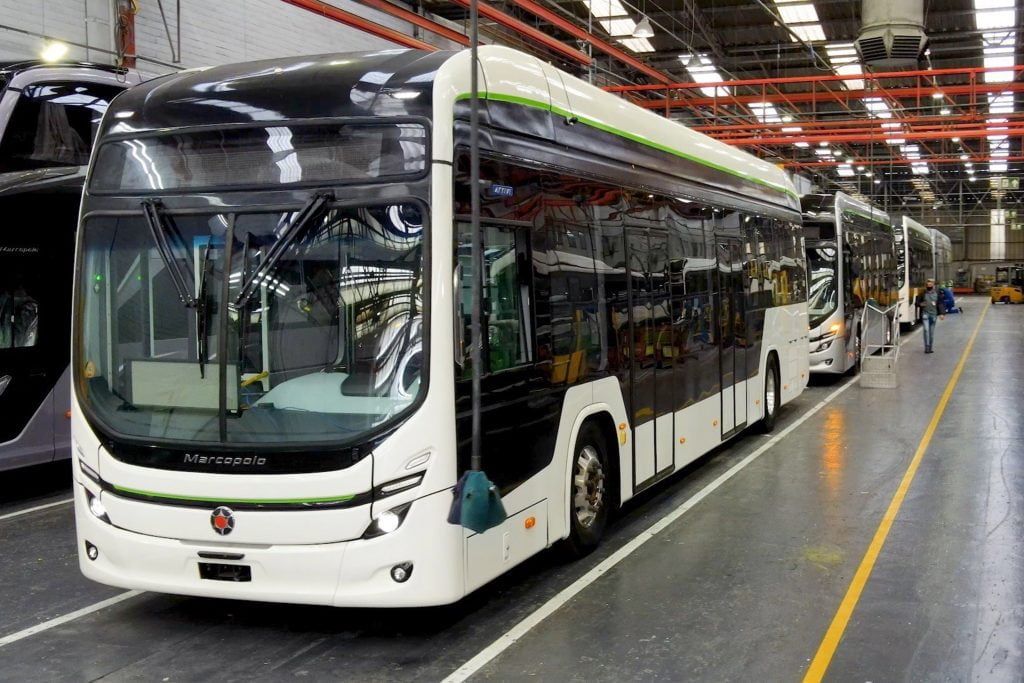 Vendas de ônibus elétricos a bateria podem chegar a 18 mil em 2030 2 26102022 Marcopolo eletricos no Brasil 1 Secco
