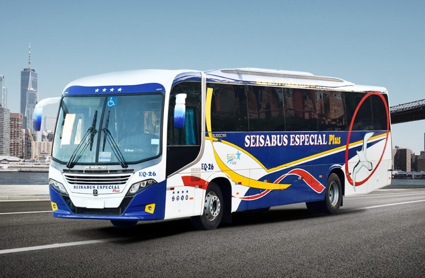 Internacional: Busscar exporta El Buss 320L para El Salvador