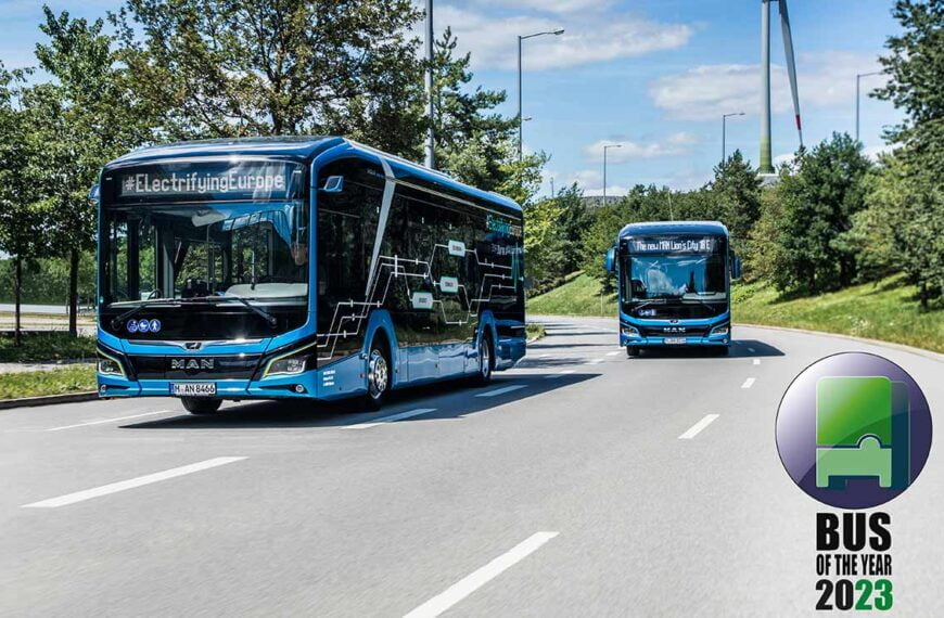Ônibus do Ano 2023 eleito no IAA Transportation é elétrico da MAN