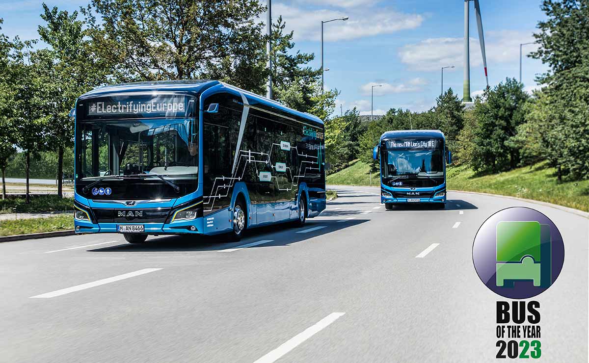 Ônibus do Ano 2023 eleito no IAA Transportation é elétrico da MAN