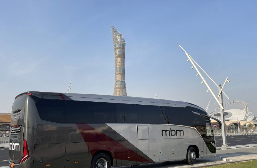 Marcopolo fornece ônibus para a Copa do Mundo de Futebol 2022, no Catar