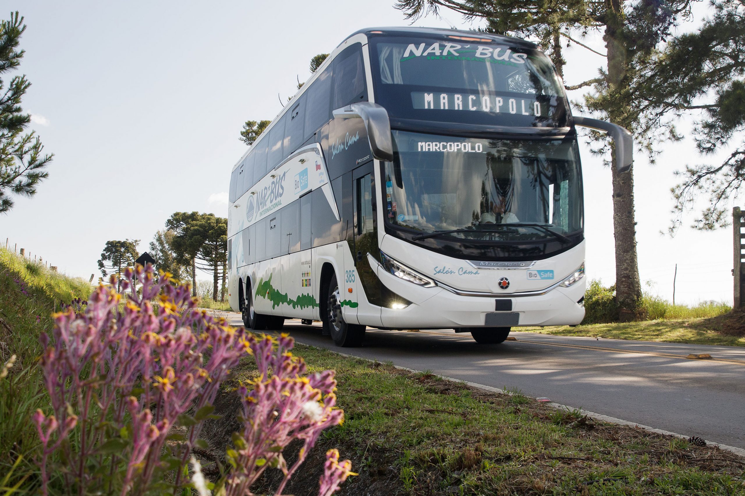 Internacional: Duas empresas de ônibus do Chile adquirem seus primeiros ônibus Marcopolo Paradiso G8 1800 DD