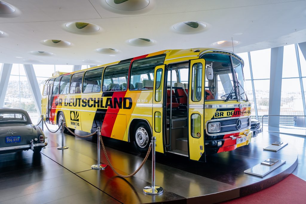 Internacional: Conforto do ônibus O-302 da Mercedes-Benz fez história na Copa do Mundo de 1974 2 Divulgacao MBB 1