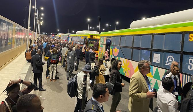 Internacional: Ônibus elétricos Azure da Higer Bus marcam presença na COP 27 2 Higer Cop 27 Technibus