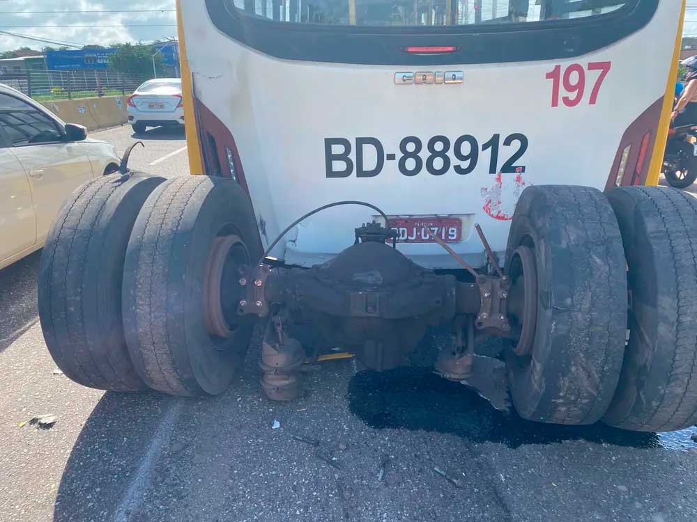 PA: Semob começa vistoria em empresas, após eixo de ônibus se soltar em Belém 5 busao belem Brenda Rachit TV Liberal