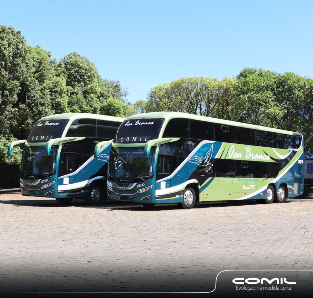 PE: Asa Branca Turismo traz dois Campione Invictus DD 2023, da Comil 9 Asa Branca Comil