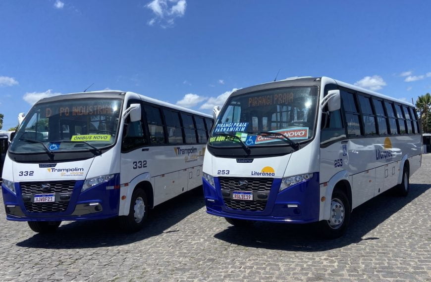 Empresas Trampolim da Vitória e Litorânea concluem renovação de frota