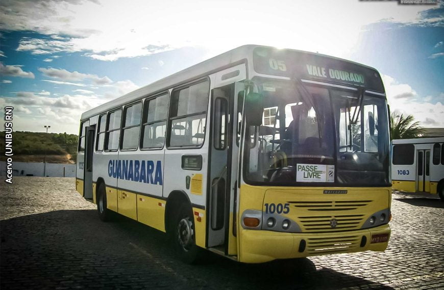 Retrô: 1005, da Transportes Guanabara, em sua versão lonada
