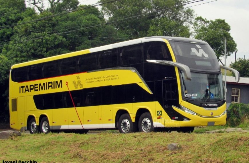 Com nova administração, Itapemirim renova frota com DD G8 da Marcopolo