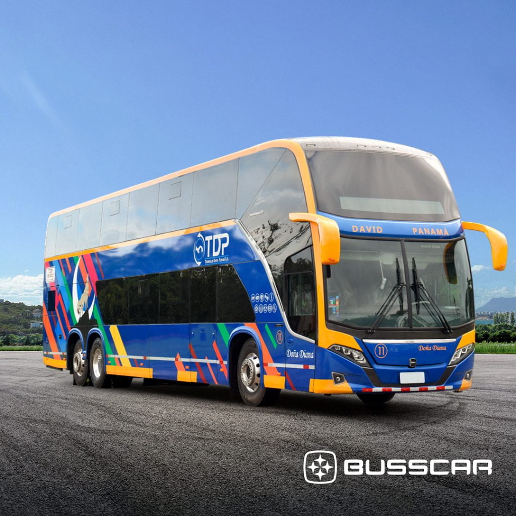 Internacional: Terminales David Panamá, empresa do Panamá, renova frota com ônibus da Busscar 2 Post Terminales David 1 Busscar