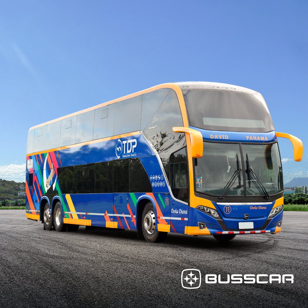 Internacional: Terminales David Panamá, empresa do Panamá, renova frota com ônibus da Busscar