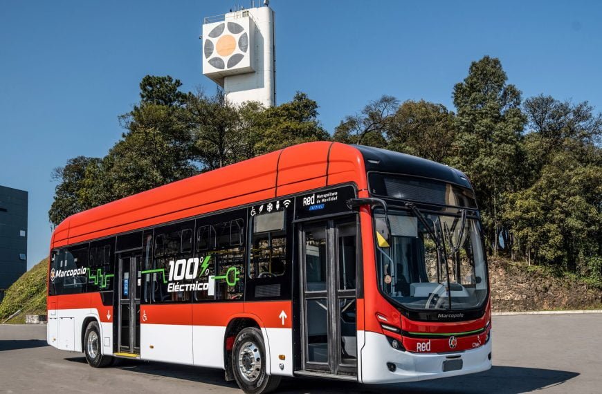 Internacional: Marcopolo inicia testes com ônibus elétrico Attivi no Chile