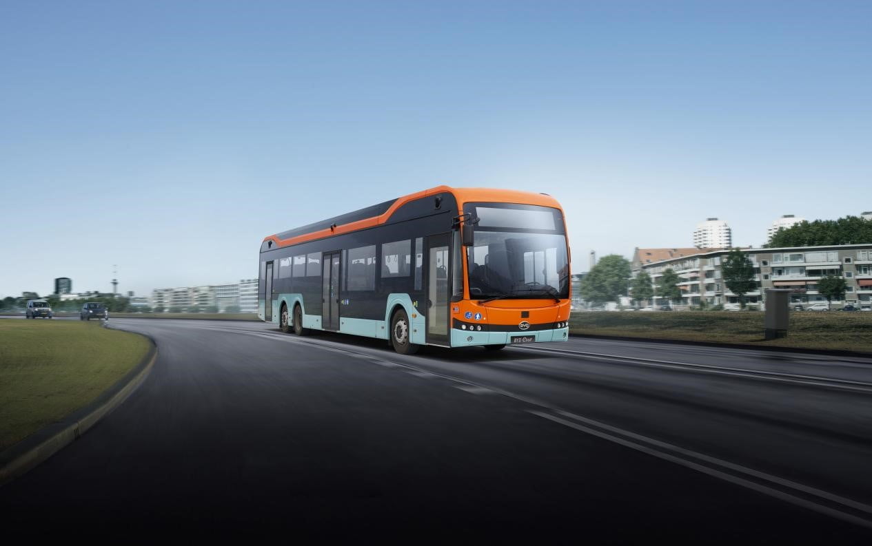 Internacional: BYD recebe pedido de 52 ônibus elétricos da Transdev, na Suécia