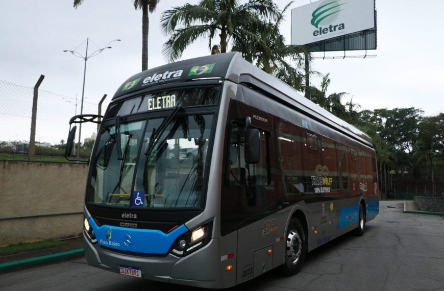 DF: Eletra apresenta em Brasília novo ônibus elétrico com tecnologia nacional