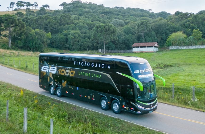 Viação Garcia projeta crescimento do transporte rodoviário em 2026 com alta das passagens aéreas