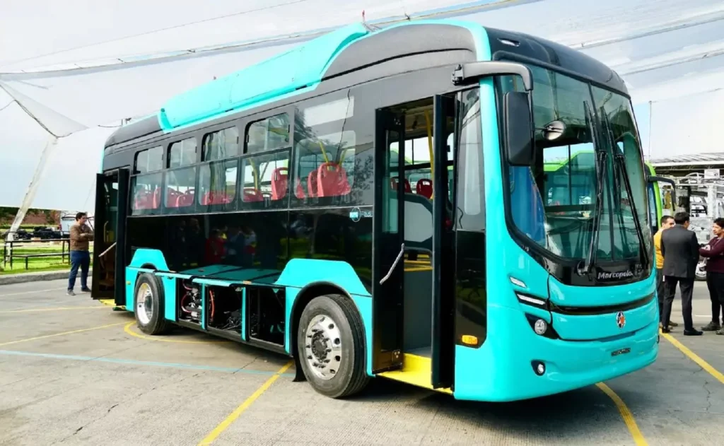 30032023 Marcopolo Hydrogen city bus Colombia