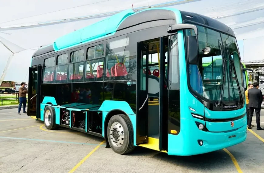 Internacional: Colômbia apresenta primeiro ônibus urbano movido a hidrogênio