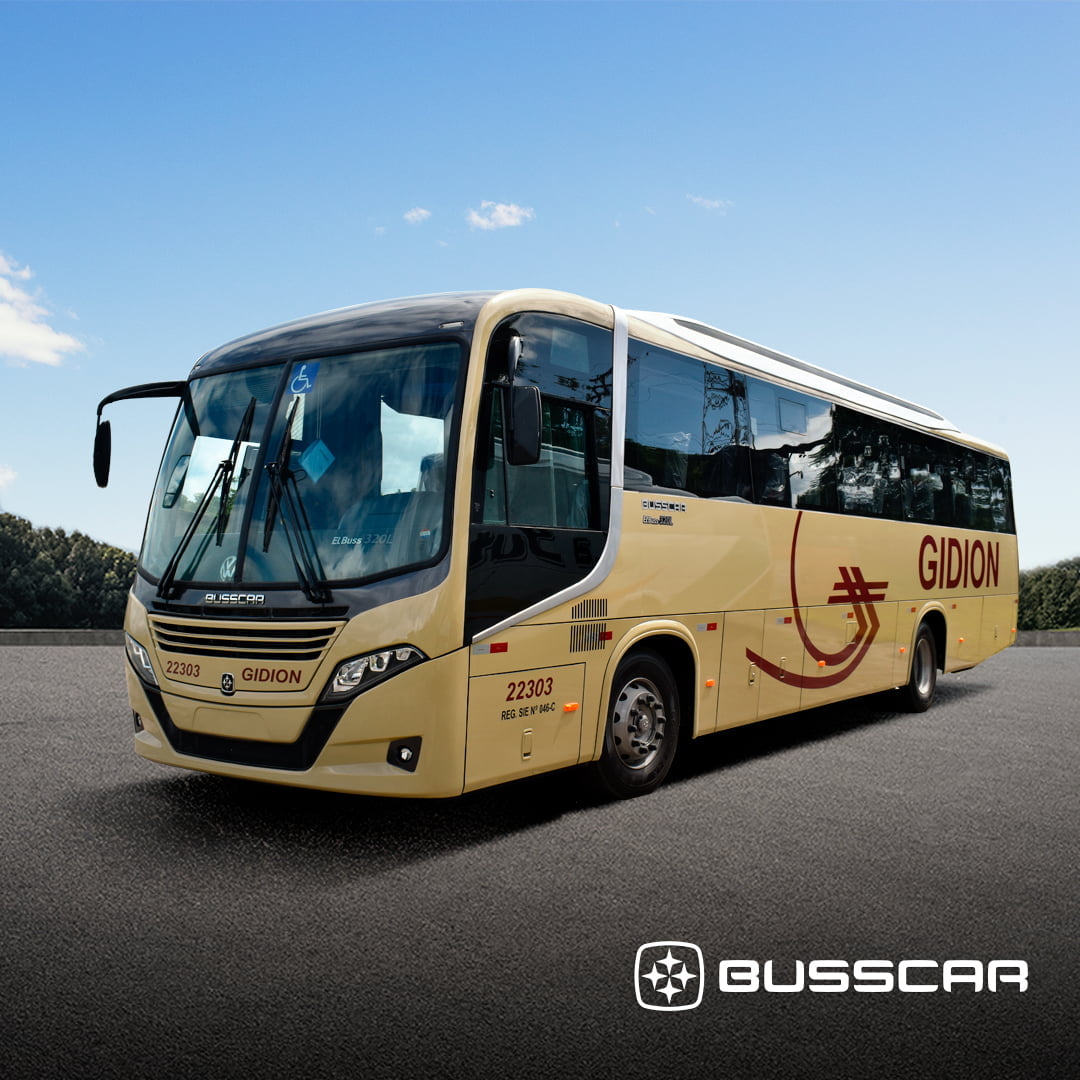 SC: Busscar entrega cinco El Buss 320L para a empresa Gidion
