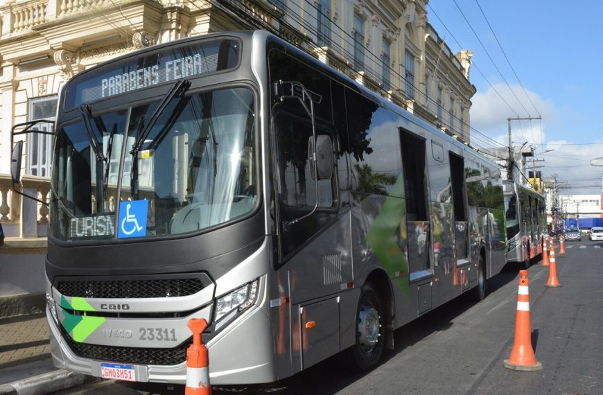 BA: BRT de Feira de Santana conta com novos ônibus Iveco