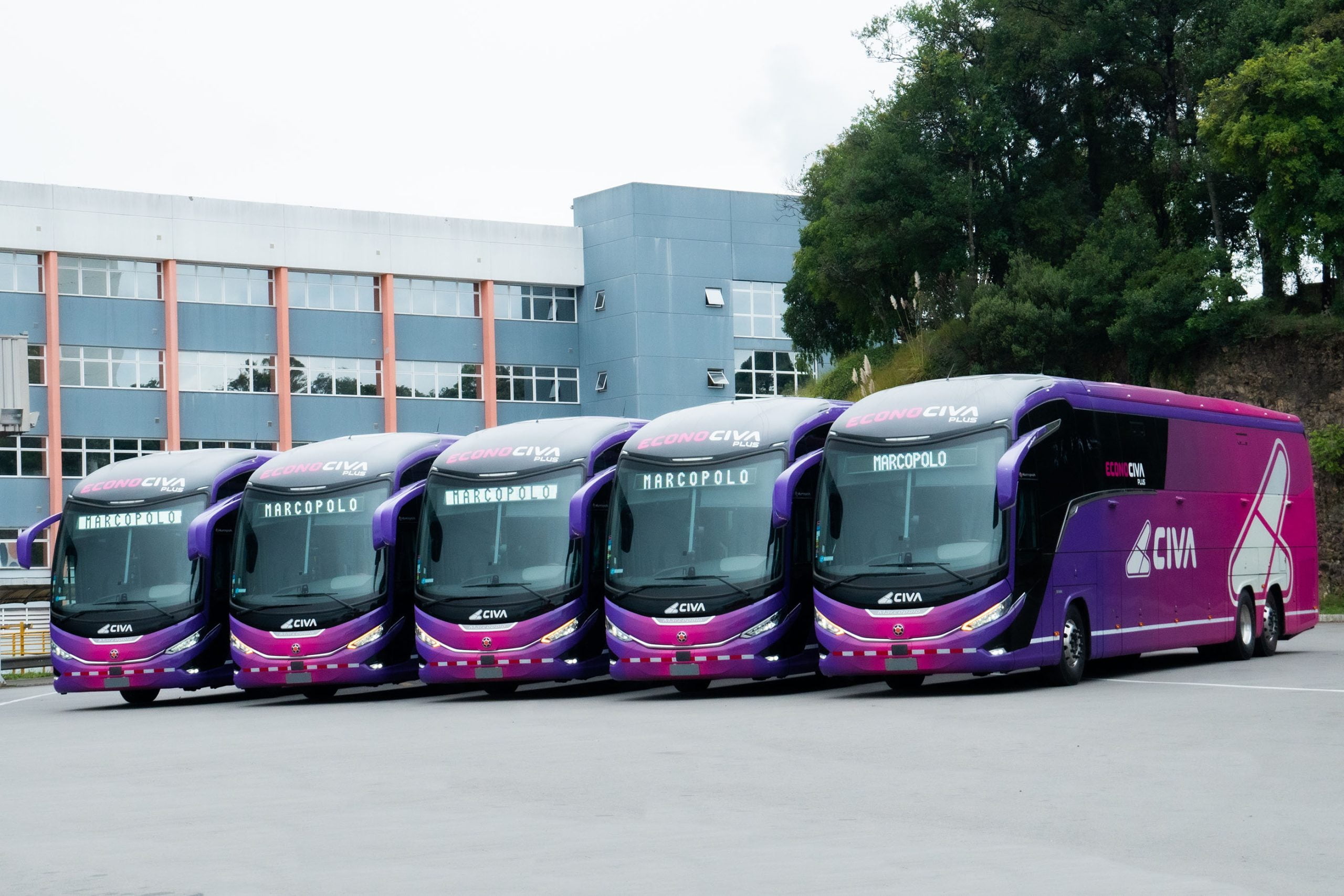 Internacional: CIVA, do Peru, adquire novos ônibus Marcopolo Paradiso G8 1350