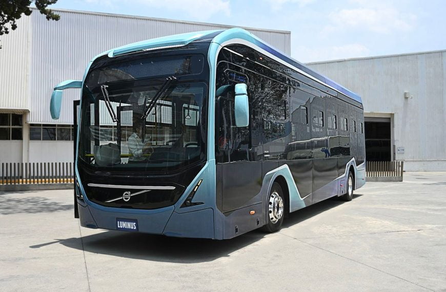 Internacional: Em parceria com a Caio, Volvo México lança o Luminus, ônibus 100% elétrico com carroceria eMillennium