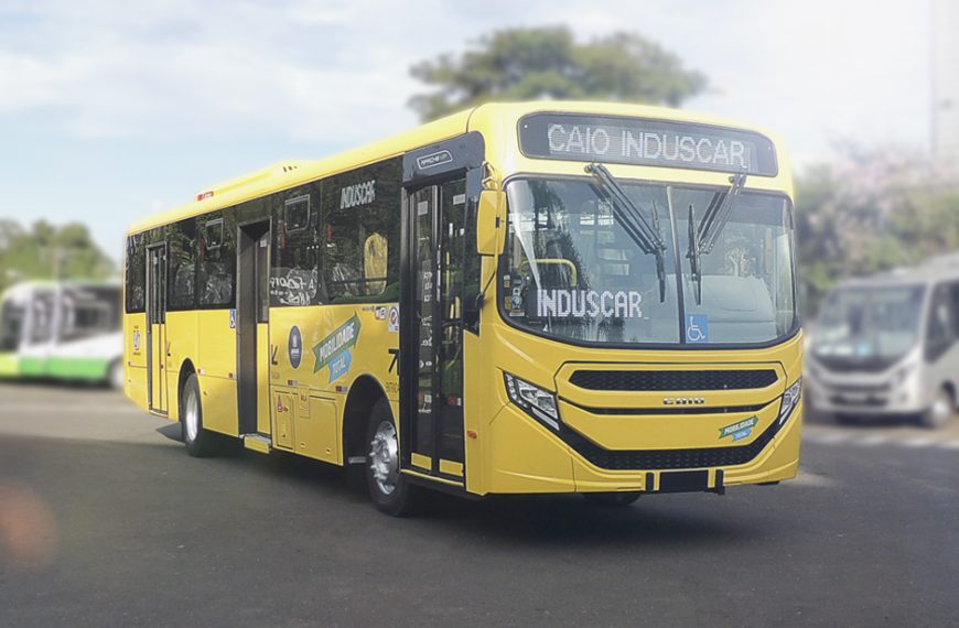 SP: Caio entrega 68 ônibus Apache Vip zero km para a cidade de Jundiaí