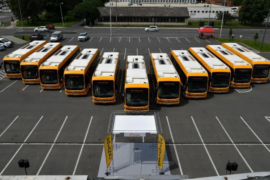 Ônibus elétricos BYD começam a circular em Zalaegerszeg, na Hungria 2 Divulgacao BYD 1