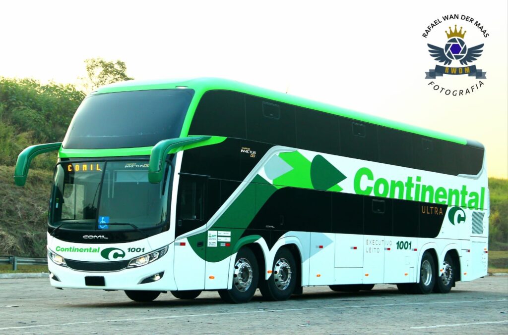 MG: Viação Continental, do Grupo Gontijo, recebe seu primeiro ônibus DD 2 Rafael Wan der Maas PBT