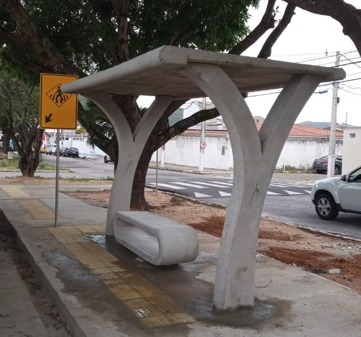 Natal: Parada de ônibus na Av. Antônio Basílio será transferida para o canteiro central no dia 10 3 Divulgacao STTU