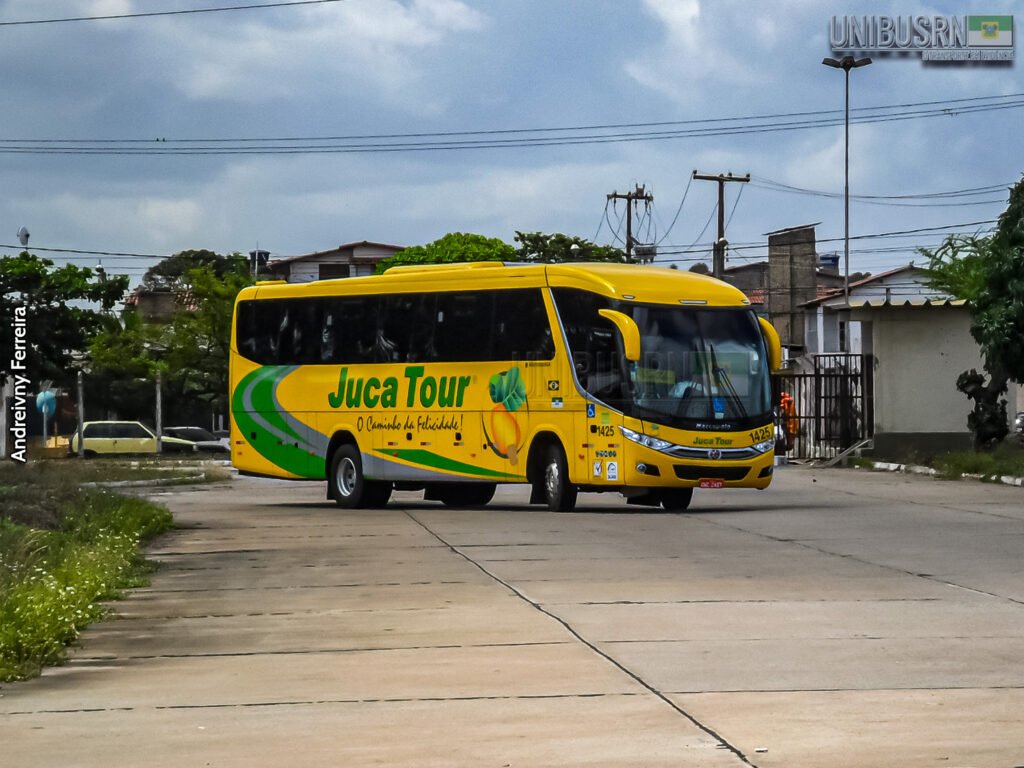 #TBT UNIBUS RN: Um exemplar do chassi OF-1724 na frota da Juca Tour 2 Juca Tour 1425 01 Andreivny