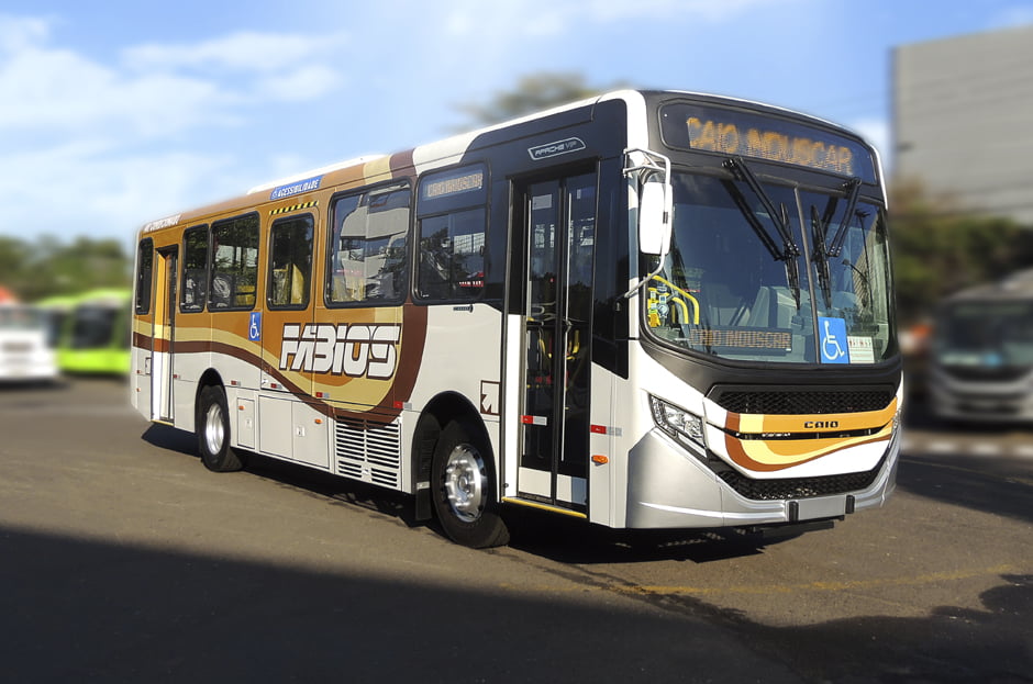 RJ: Transportes Fabio`s tem frota renovada com ônibus Apache Vip da Caio Induscar 2 site fabios materia2023 Caio