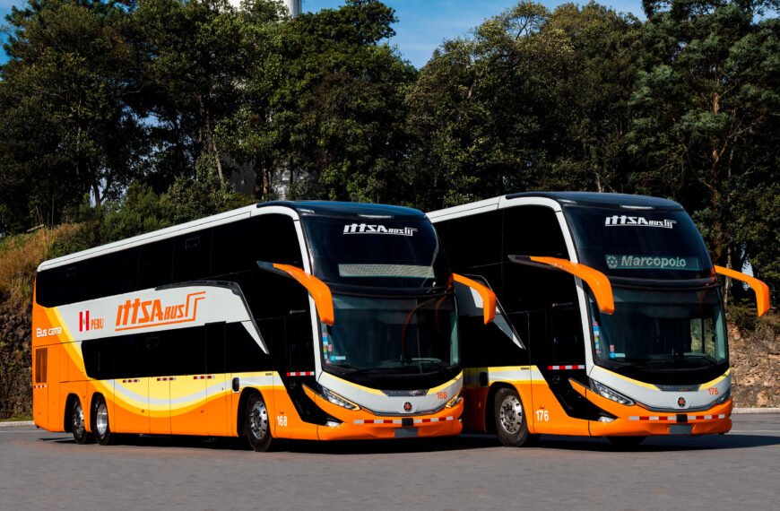 Internacional: Marcopolo vende 10 unidades zero quilômetro para empresa de ônibus do Peru
