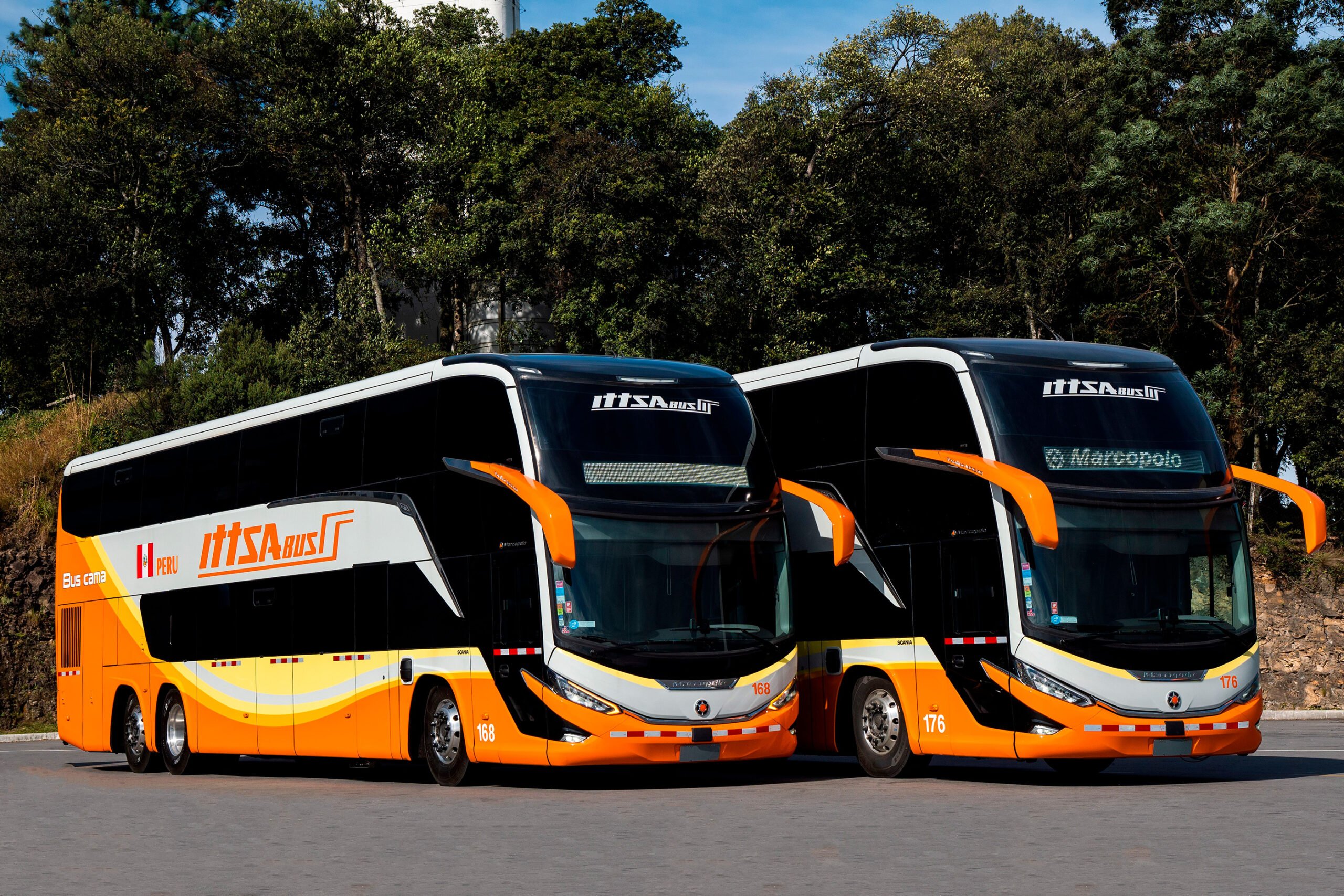 Internacional: Marcopolo vende 10 unidades zero quilômetro para empresa de ônibus do Peru