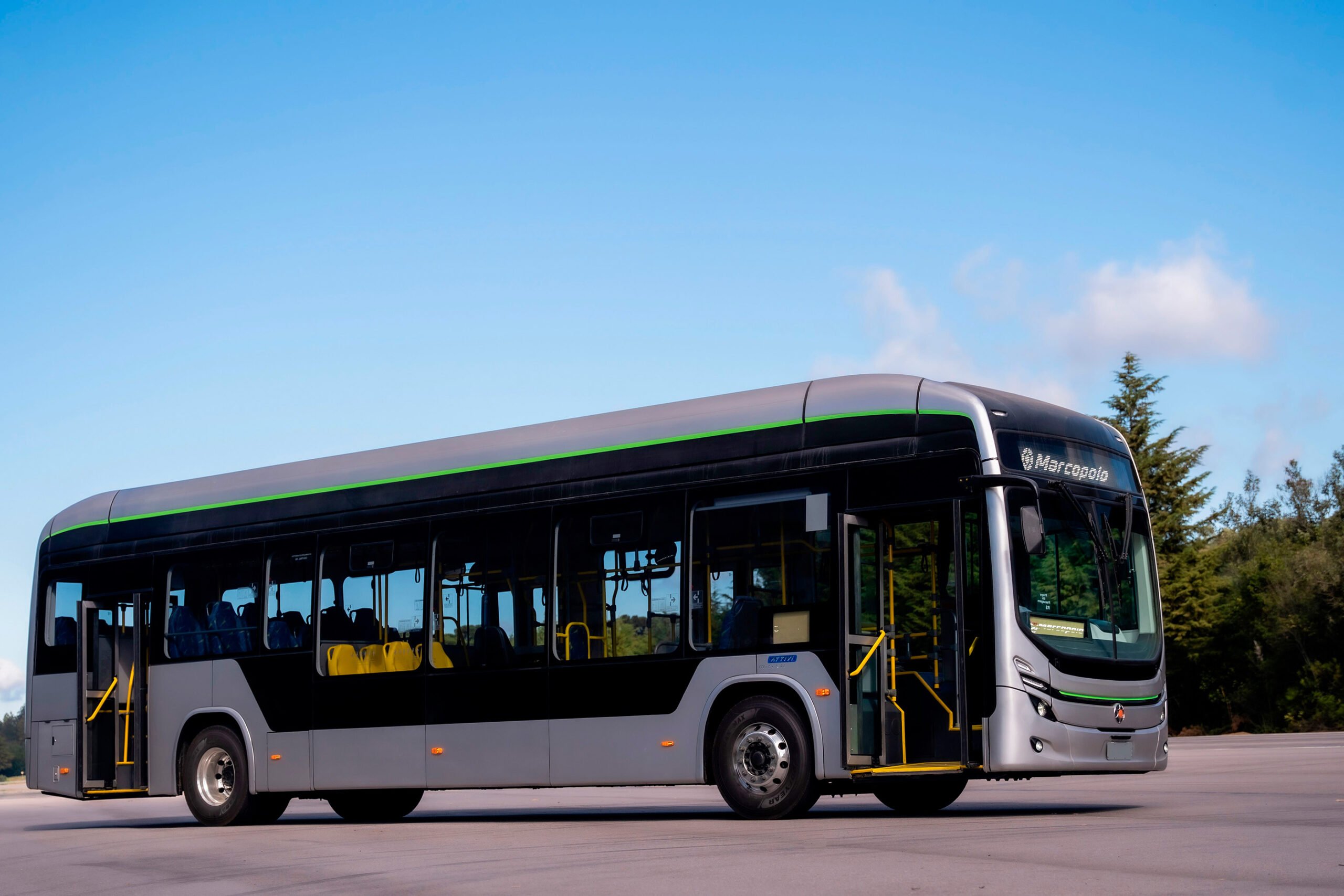 Marcopolo expõe soluções de mobilidade sustentável na Eletric Move 2023