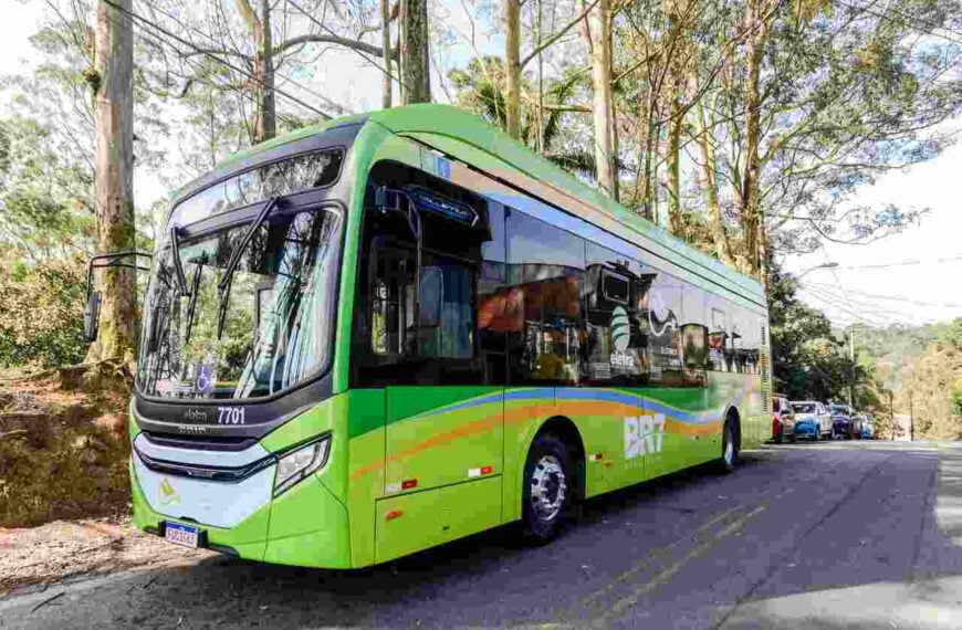SP: São Bernardo do Campo inicia oficialmente operação de ônibus 100% elétricos