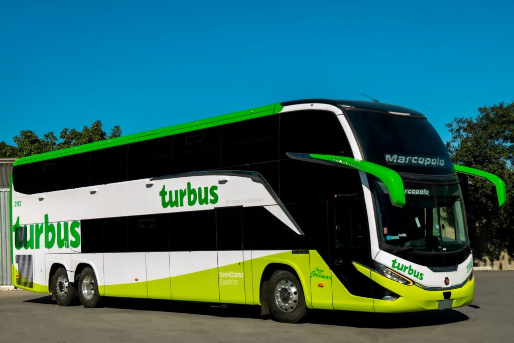 Internacional: Turbus, do Chile, renova frota com 58 ônibus Marcopolo 7 14092023 Marcopolo Turbus do Chile 1 Secco