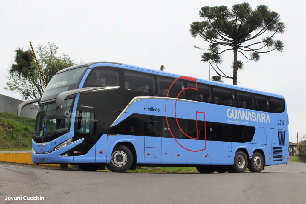 Marcopolo inicia entrega dos primeiros double decker com tecnologia Euro 6 da Guanabara 2 GUANABARA EURO 6 Jovani