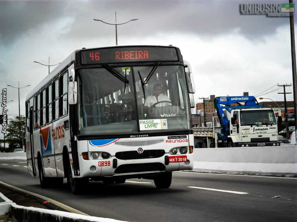 Retrô: As diversas transições de empresas na operação da linha L-46 2 REUNIDAS 0898 Andreivny