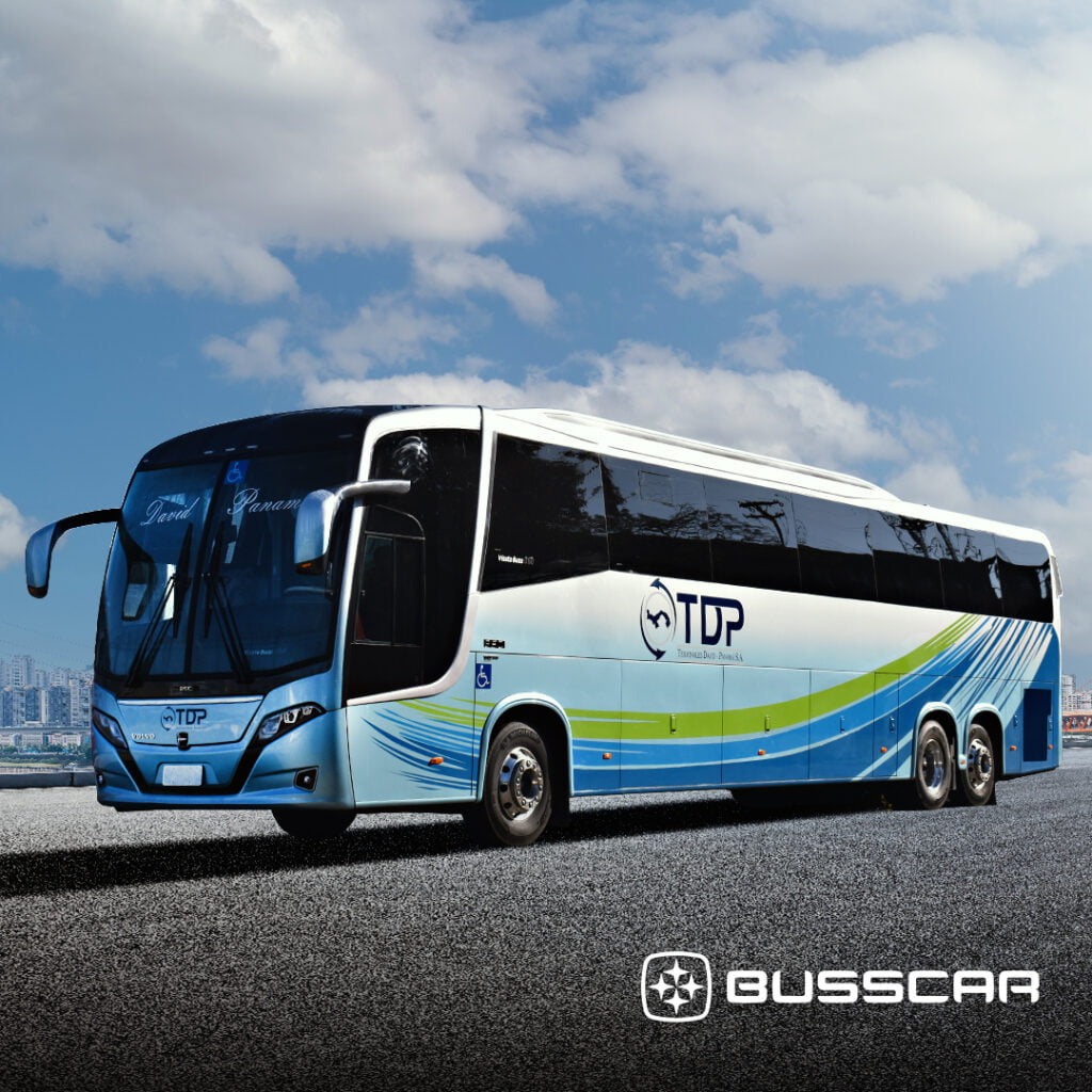 Internacional: Busscar exporta primeiras unidades do Vissta Buss 360 para o Panamá 6 TDP Busscar
