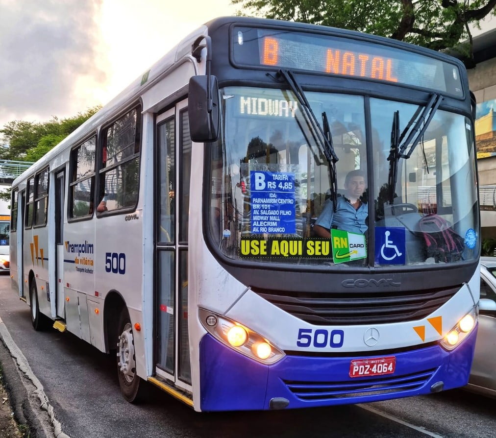 Ônibus que atendem três cidades da grande Natal atrasam saída das garagens após impasse com pagamento de rodoviários 2 Trampolim 500 Matheus