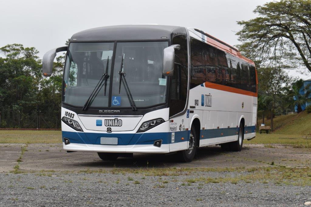 Busscar entrega 20 ônibus para o Grupo Comporte 2 VB340 Expresso Uniao Onibus Busscar