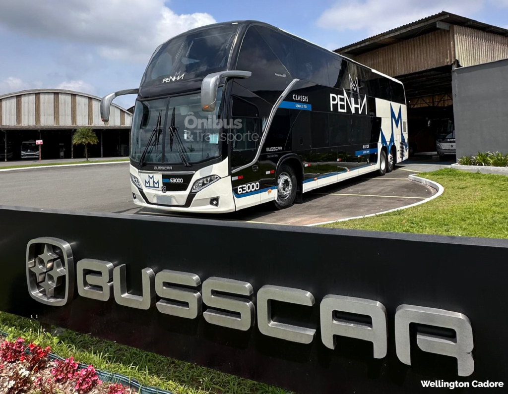 Penha recebe primeira unidade ‘double decker’ da nova frota Euro 6 do Grupo Comporte 1 penha euro 6 1 Cadore