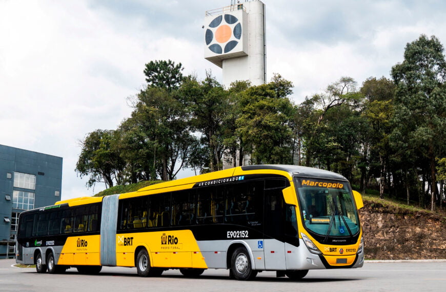 Prefeitura do Rio de Janeiro adquire 50 novos ônibus articulados para reforçar o BRT
