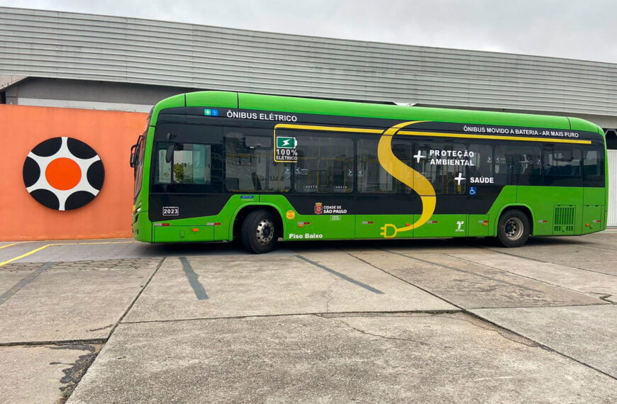 Ônibus 100% elétrico Attivi Integral, da Marcopolo, é destaque na Arena ANTP 2023