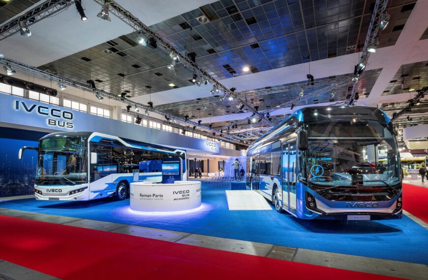 Iveco apresenta as suas mais recentes inovações no transporte de passageiros com emissões zero na feira Busworld