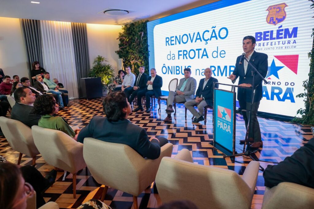 Pará firma parceria para adquirir 300 novos ônibus climatizados e com internet gratuita 8 Marco Santos Agencia Para de Noticias